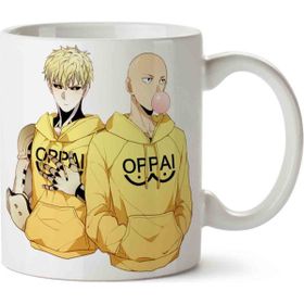 Art Hediye One Punch Man Baskılı Kupa Bardak
