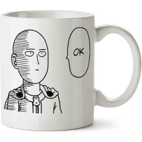 Art Hediye One Punch Man Baskılı Kupa Bardak