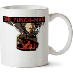 Art Hediye One Punch Man İki Tarafı Baskılı Kupa Bardak