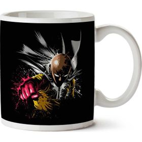 Art Hediye One Punch Man Splatter İki Tarafı Baskılı Kupa
