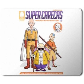 Art Hediye One Punch Man Super Bald Baskılı 23x19 cm Mouse Pad