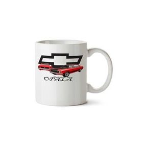 Art Hediye Opel Araba İki Tarafı Baskılı Kupa Bardak