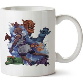 Art Hediye Ople Space Jam İki Tarafı Baskılı Kupa Bardak