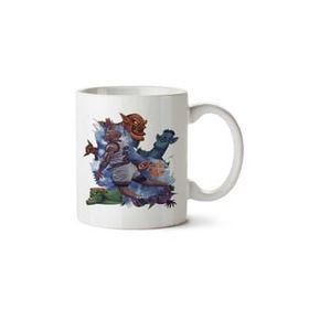 Art Hediye Ople Space Jam İki Tarafı Baskılı Kupa Bardak