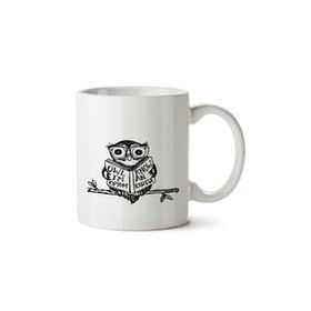 Art Hediye Optometry Owl By İki Tarafı Baskılı Kupa Bardak