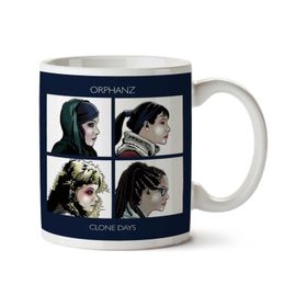 Art Hediye Orphan Black Gorillaz Orphanz Clone Days İki Tarafı Baskılı Kupa Bardak