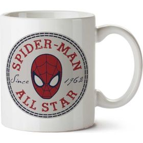 Art Hediye Örümcek Adam Spiderman Converse All Star İki Tarafı Baskılı Kupa Bardak