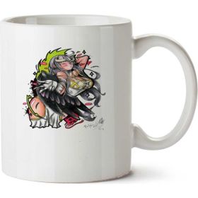 Art Hediye Overlord Albedo İki Tarafı Baskılı Kupa Bardak