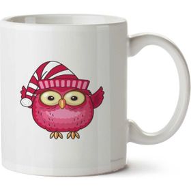 Art Hediye Owl Baykuş Parti İki Tarafı Baskılı Kupa Bardak