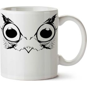 Art Hediye Owl By Fatshark İki Tarafı Baskılı Kupa Bardak