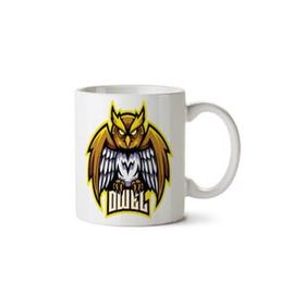 Art Hediye Owl Sport Baykuş İki Tarafı Baskılı Kupa Bardak