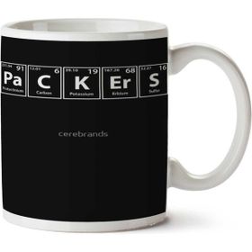 Art Hediye Packers Paketçi Periyodik Cetvel İki Tarafı Baskılı Kupa Bardak
