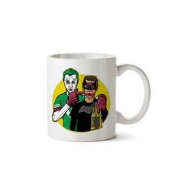 Art Hediye Painted Smile Big Bang Theory Sheldon Joker Batman İki Tarafı Baskılı Kupa Bardak