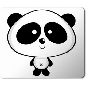 Art Hediye Panda 6 Baskılı 23x19 cm Mouse Pad