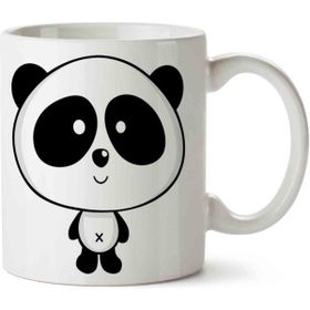 Art Hediye Panda 6 iki Tarafı Baskılı Kupa Bardak
