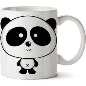 Art Hediye Panda 6 iki Tarafı Baskılı Kupa Bardak