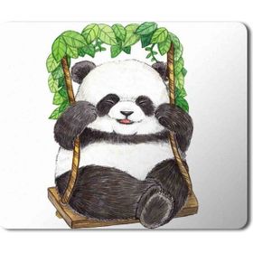 Art Hediye Panda Bear Baskılı 23x19 cm Mouse Pad