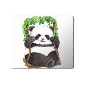 Art Hediye Panda Bear Baskılı 23x19 cm Mouse Pad