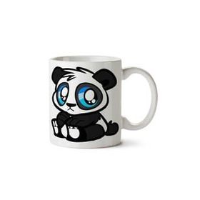 Art Hediye Panda Bear Giant Baby İki Tarafı Baskılı Kupa Bardak
