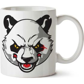 Art Hediye Panda Giant Kızgın Panda İki Tarafı Baskılı Kupa Bardak