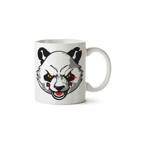 Art Hediye Panda Giant Kızgın Panda İki Tarafı Baskılı Kupa Bardak