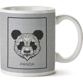 Art Hediye Panda Graphic Art İki Tarafı Baskılı Kupa Bardak