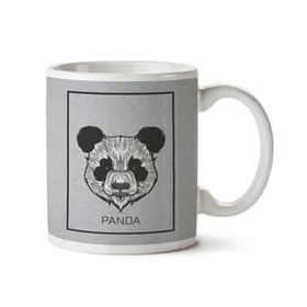 Art Hediye Panda Graphic Art İki Tarafı Baskılı Kupa Bardak