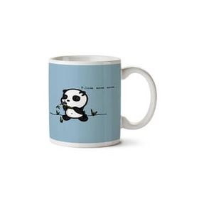 Art Hediye Panda Nom Nom İki Tarafı Baskılı Kupa Bardak