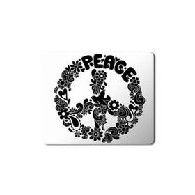 Art Hediye Peace Barış Sembol 2 Baskılı 23x19 cm Mouse Pad