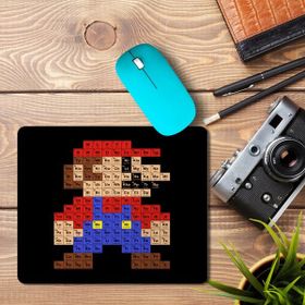Art Hediye Periodic Mario Table Baskılı 23x19 cm Mouse Pad