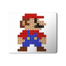 Art Hediye Periodik Tablo Mario Baskılı 23x19 cm Mouse Pad