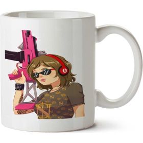 Art Hediye Persona Feminist İki Tarafı Baskılı Kupa Bardak