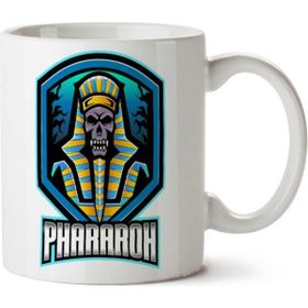 Art Hediye Pharaoh İki Tarafı Baskılı Kupa Bardak