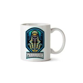 Art Hediye Pharaoh İki Tarafı Baskılı Kupa Bardak