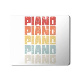 Art Hediye Piano Piyano Baskılı 23x19 cm Mouse Pad