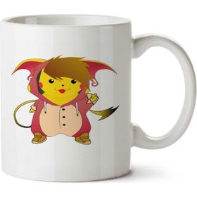 Art Hediye Pikachu Swag İki Tarafı Baskılı Kupa Bardak