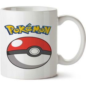 Art Hediye Pikachu Topu İki Tarafı Baskılı Kupa Bardak
