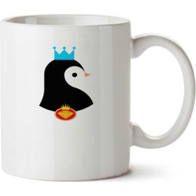 Art Hediye Pinguim İki Tarafı Baskılı Kupa Bardak