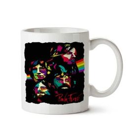 Art Hediye Pink Floyd Renksel İki Tarafı Baskılı Kupa Bardak