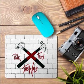 Art Hediye Pink Floyd the Wall Çekiç Baskılı 23x19 cm Mouse Pad
