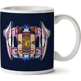 Art Hediye Pink Ranger Power Rangers İki Tarafı Baskılı Kupa Bardak