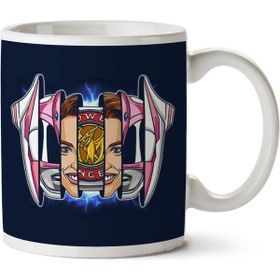 Art Hediye Pink Ranger Power Rangers İki Tarafı Baskılı Kupa Bardak