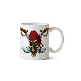 Art Hediye Pirate Korsan Kılıç İki Tarafı Baskılı Kupa Bardak