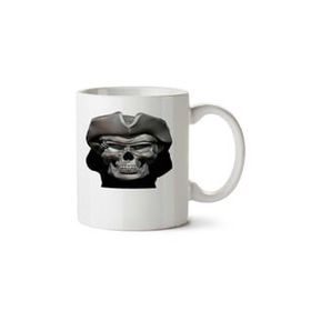 Art Hediye Pirate Skull Kuru Kafa İki Tarafı Baskılı Kupa Bardak