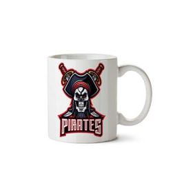 Art Hediye Pirates Korsan İki Tarafı Baskılı Kupa Bardak
