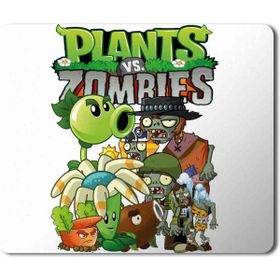 Art Hediye Plants vs Zombıes Baskılı 23x19 cm Mouse Pad