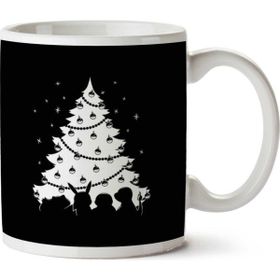 Art Hediye Pokemon Christmas Tree İki Tarafı Baskılı Kupa Bardak