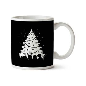 Art Hediye Pokemon Christmas Tree İki Tarafı Baskılı Kupa Bardak