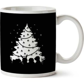Art Hediye Pokemon Christmas Tree İki Tarafı Baskılı Kupa Bardak