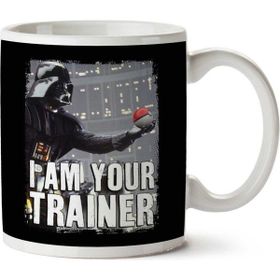 Art Hediye Pokemon Darth Vader I Am Your Trainer Star Wars İki Tarafı Baskılı Kupa Bardak
